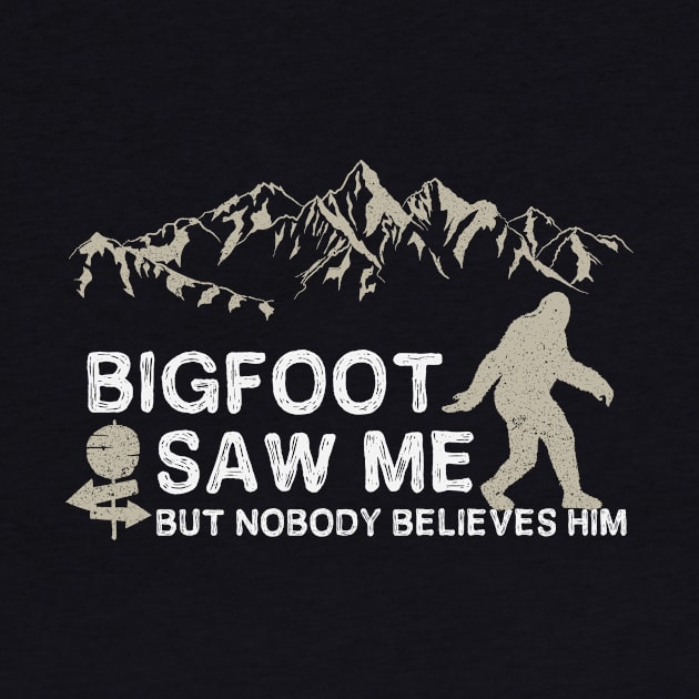 Bigfoot Saw Me by mintipap